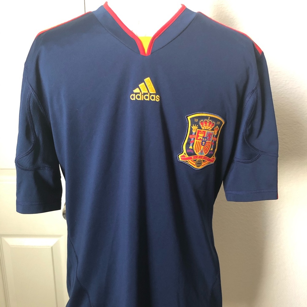 Adidas Spain World Cup Soccer Jersey.